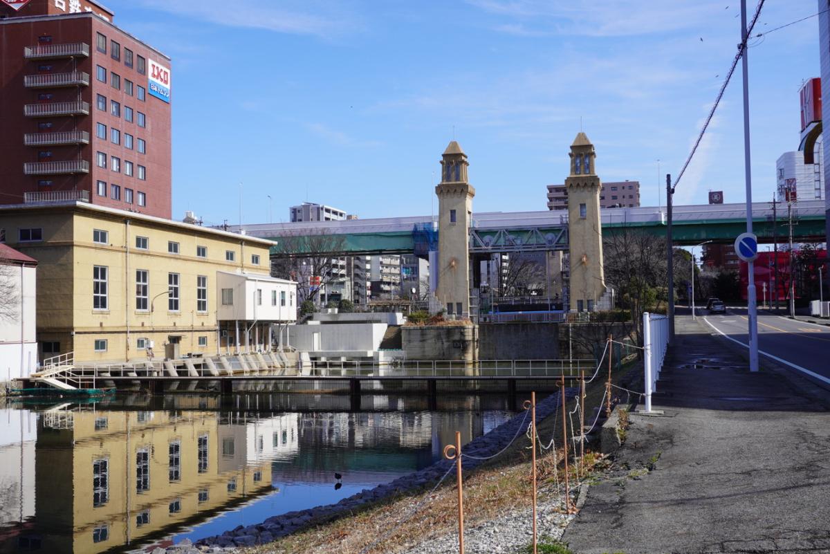 運河遺構を歩く《尾頭橋・山王エリア》
