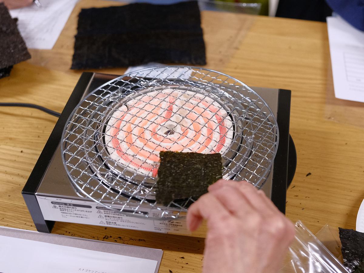 海苔焼き体験