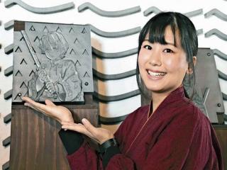 鬼瓦体験講師　伊達氏