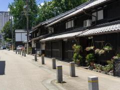 四間道の町並み
