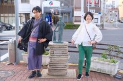 【妖怪・鹽竈神社】柄杓でお皿に水をかける珍体験！水運の街に根付く「河童伝説」を紐解く！なごや妖怪まち歩きツアー