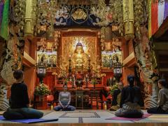 白鳥山法持寺 『Night夜坐 寺YOGA』